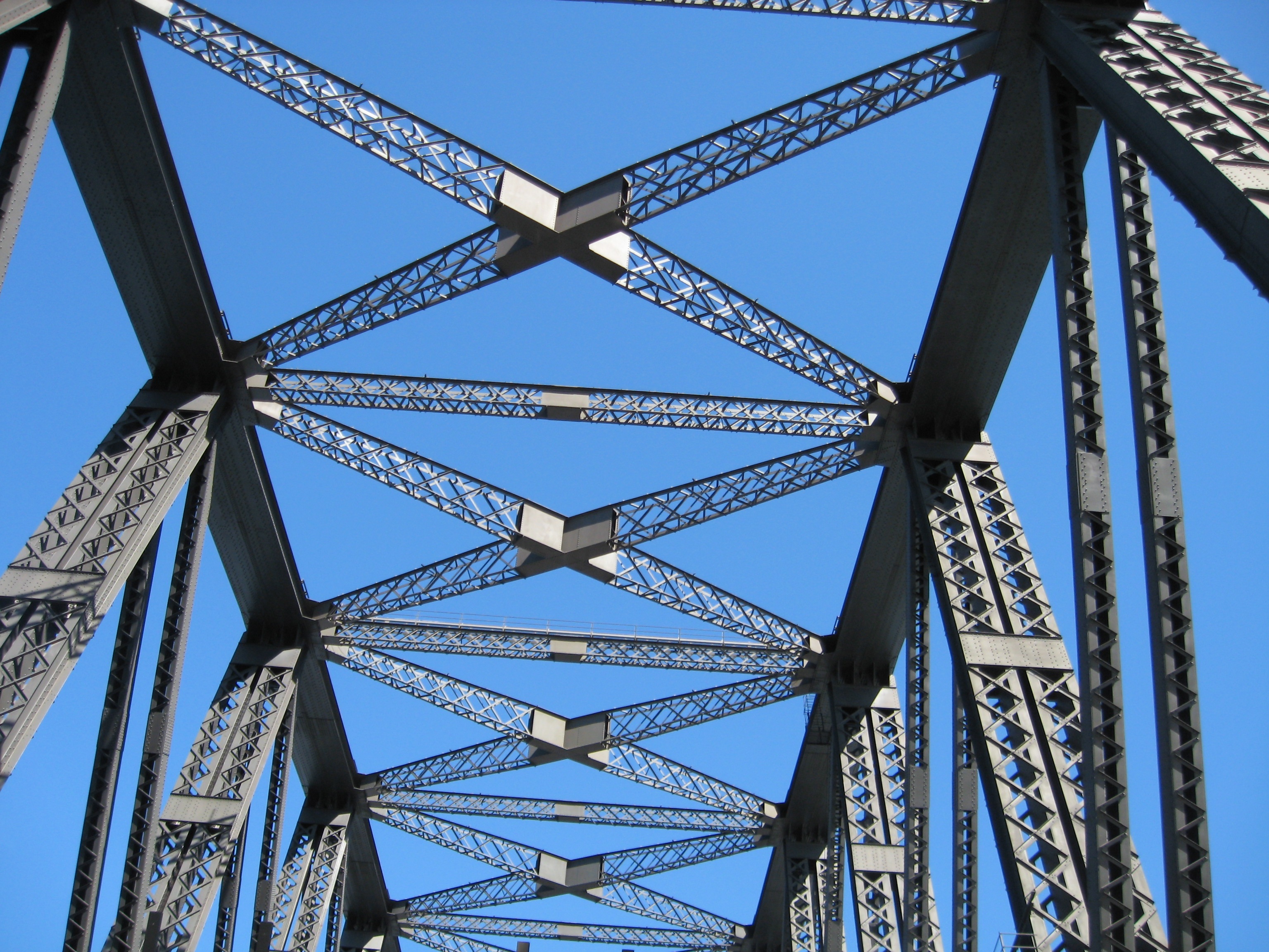 Sky Steel Bridge free image download