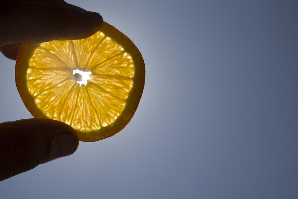 Artsy Orange Hand free image download