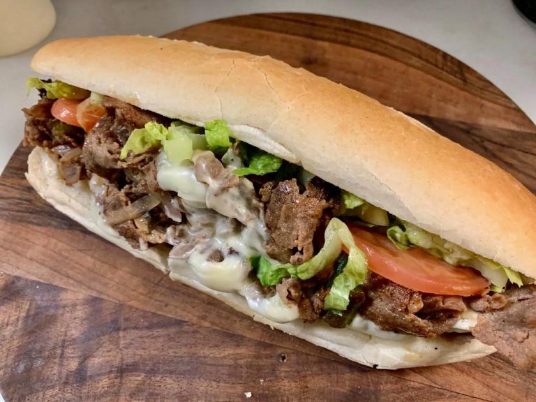 Deluxe Philly Cheesesteak Sub Best Pizza In Town SURF 204 PIZZA