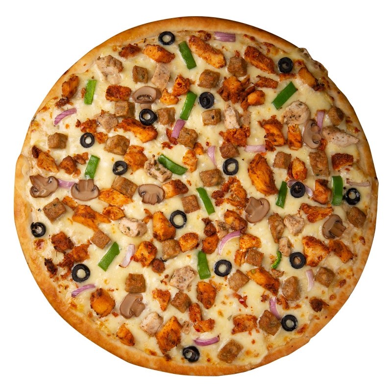 Beef Super Classic Pizza Bake