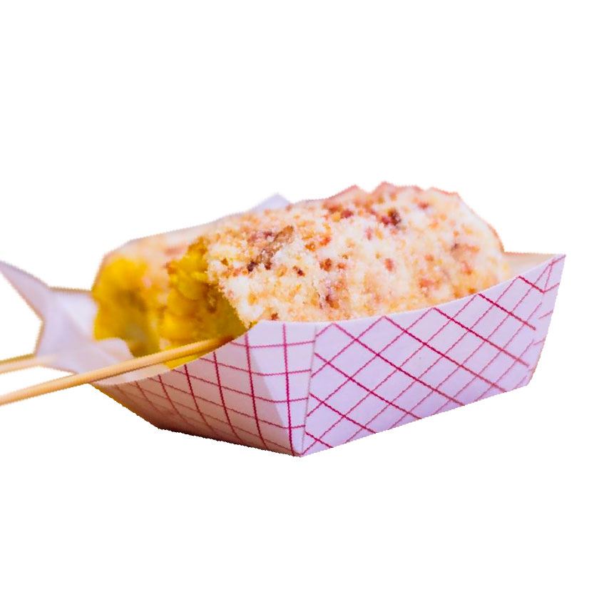 Corn Cobs Pizza a Conic