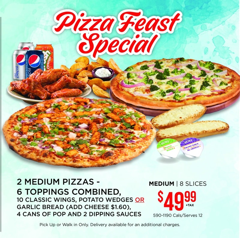 The Best Pizza and chicken wing Deals & Promotions in GTA Toronto