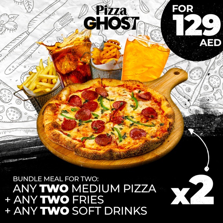 Best Pizza In Dubai, Pizza Ghost