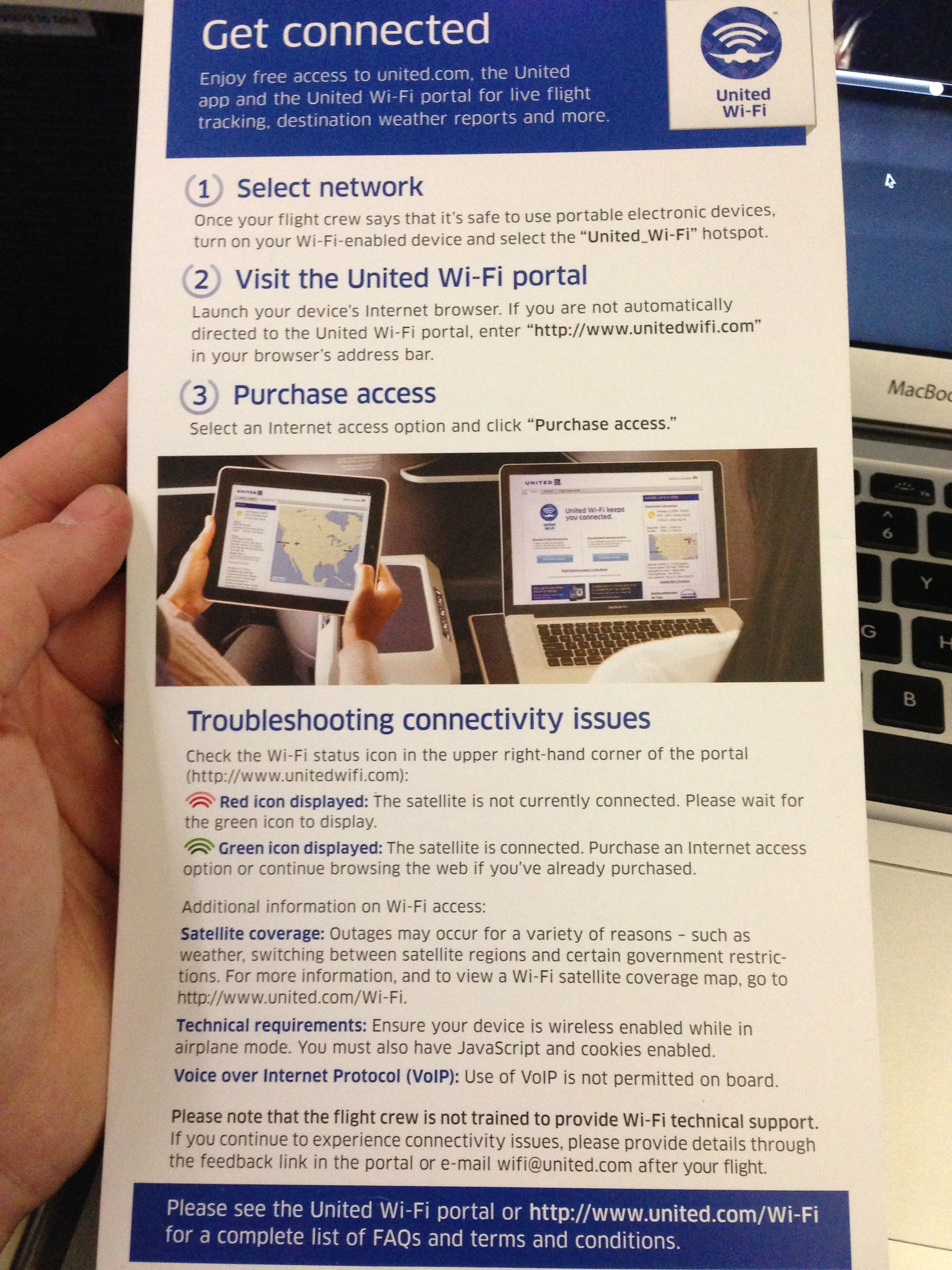 A Surprise Test Of United Airlines' New WiFi Service