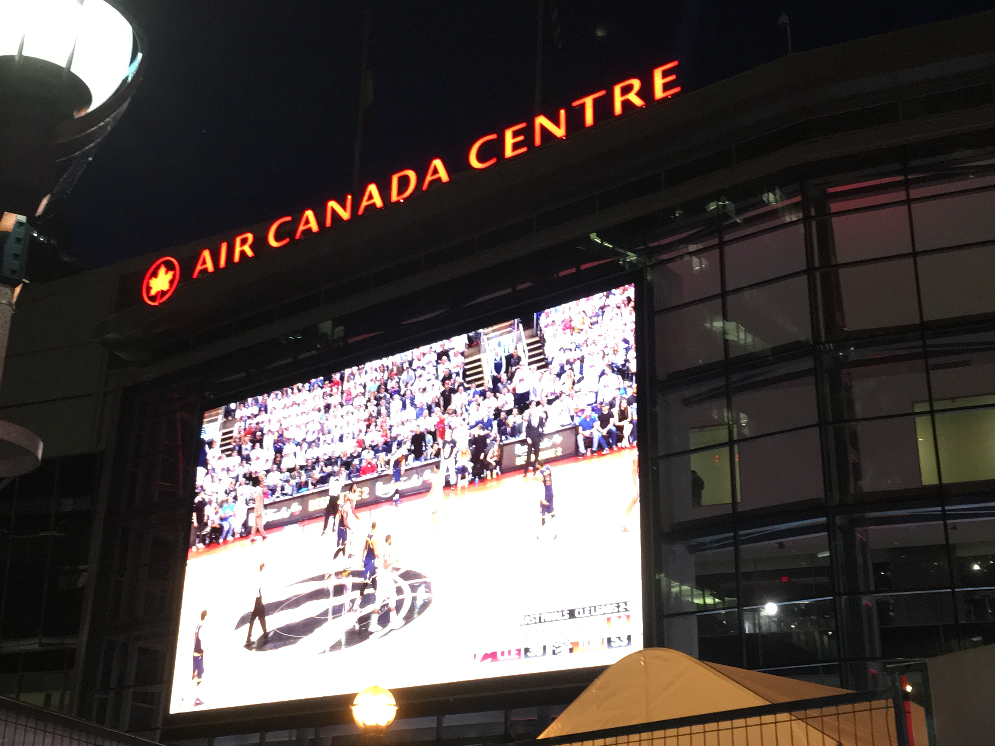 Stadium Bucket List Air Canada Centre, Toronto Raptors Pizza In Motion