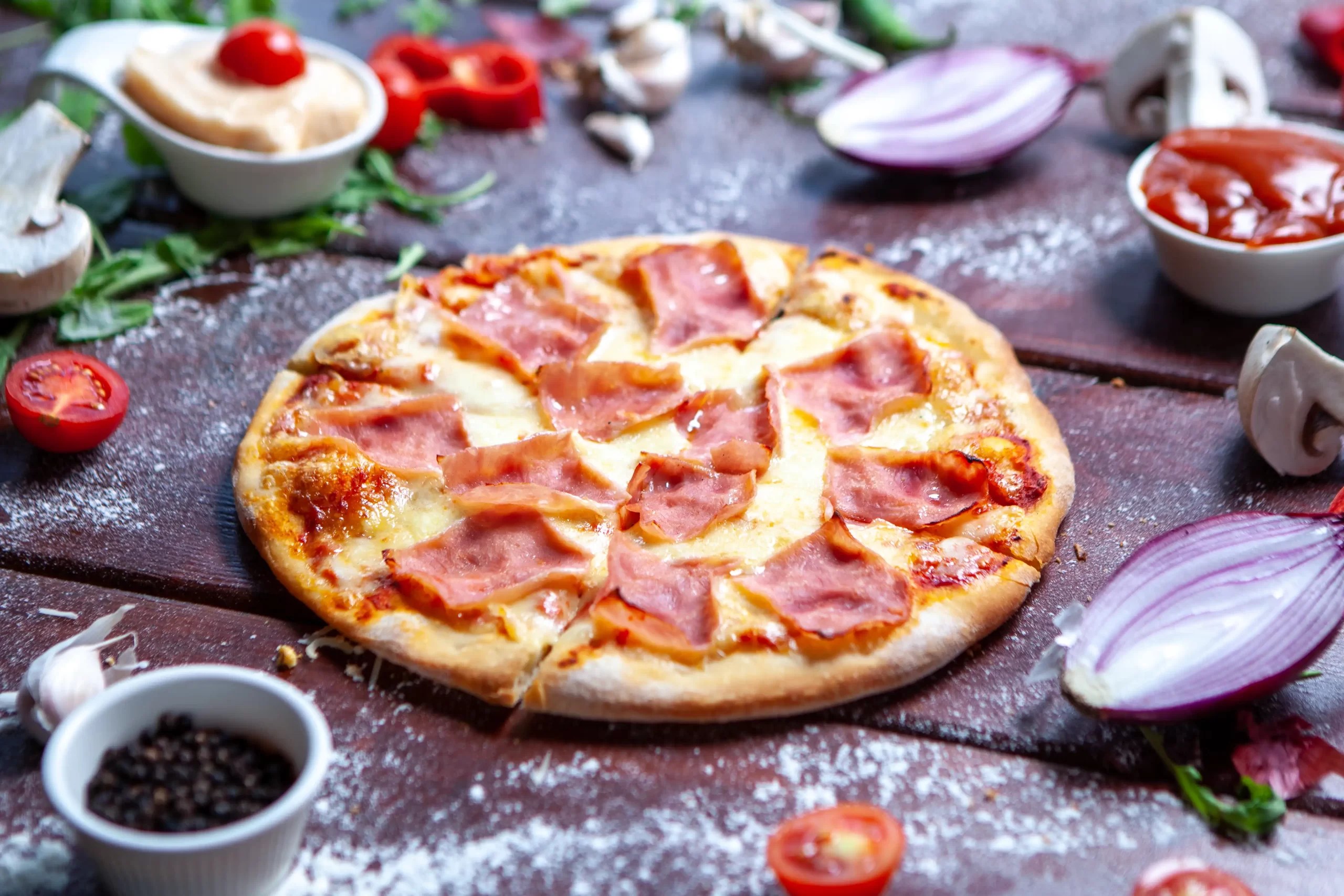 Pizza Prosciutto Roni Pizza & Restaurant