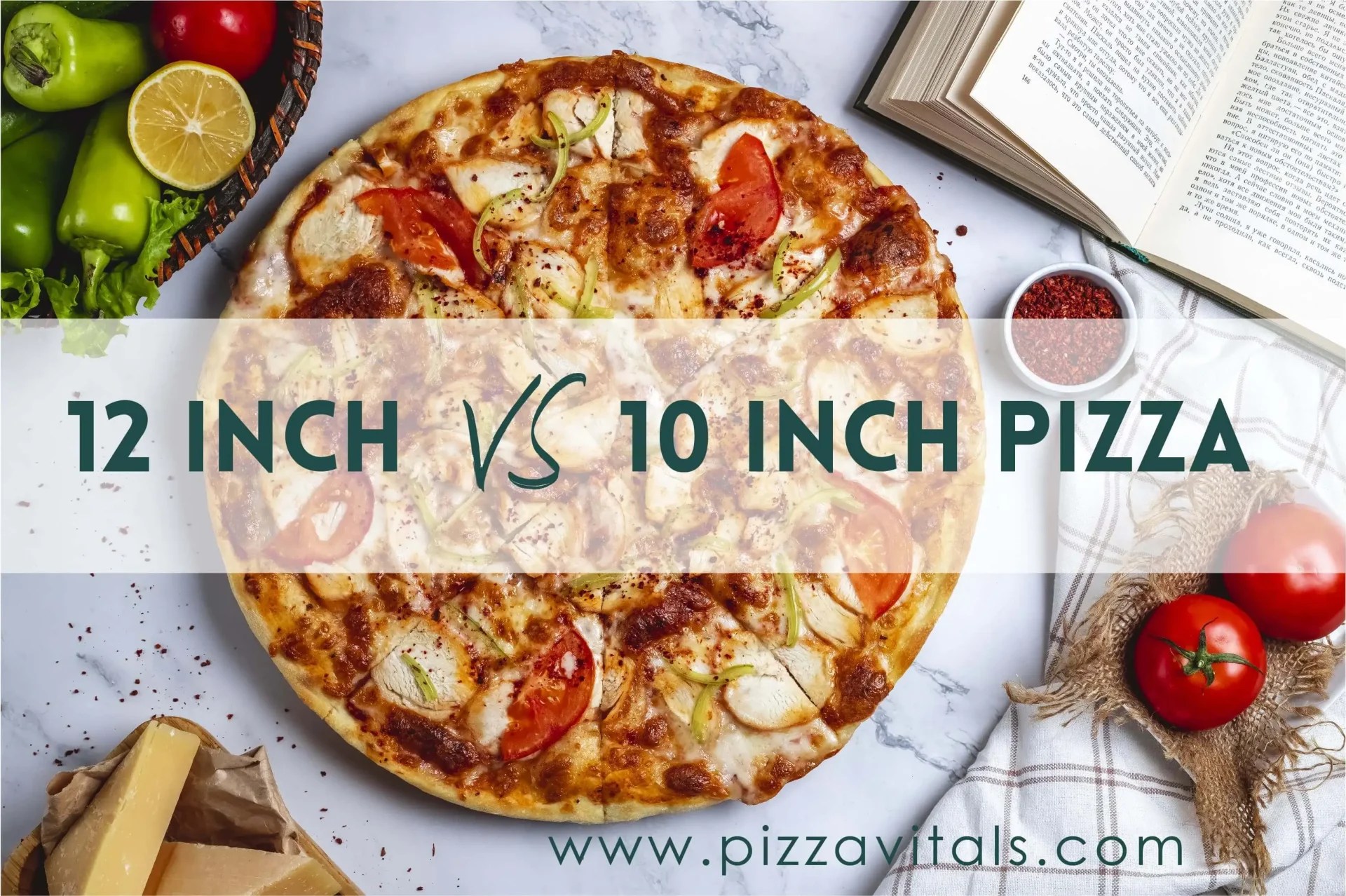 Pizza Party 12 Inch vs 10 Inch Pizza and know How big is 10 inch pizza