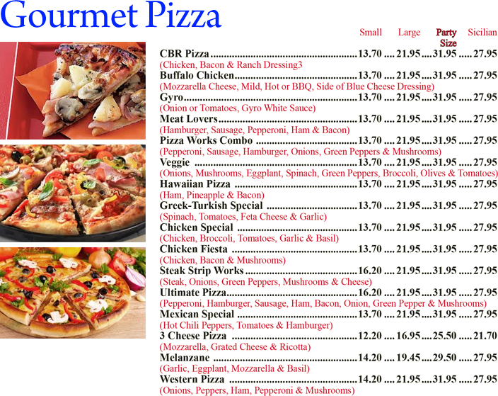 Gourmet Pizza