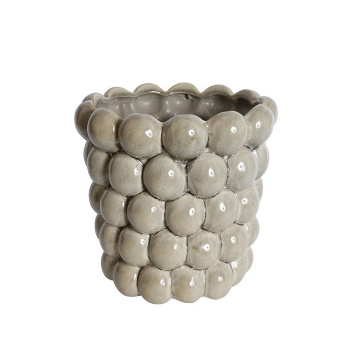 beiga krukor Kruka Bigglace Beige – Pj Inredning & Design Ab – Heminredning, Köksredskap & Café