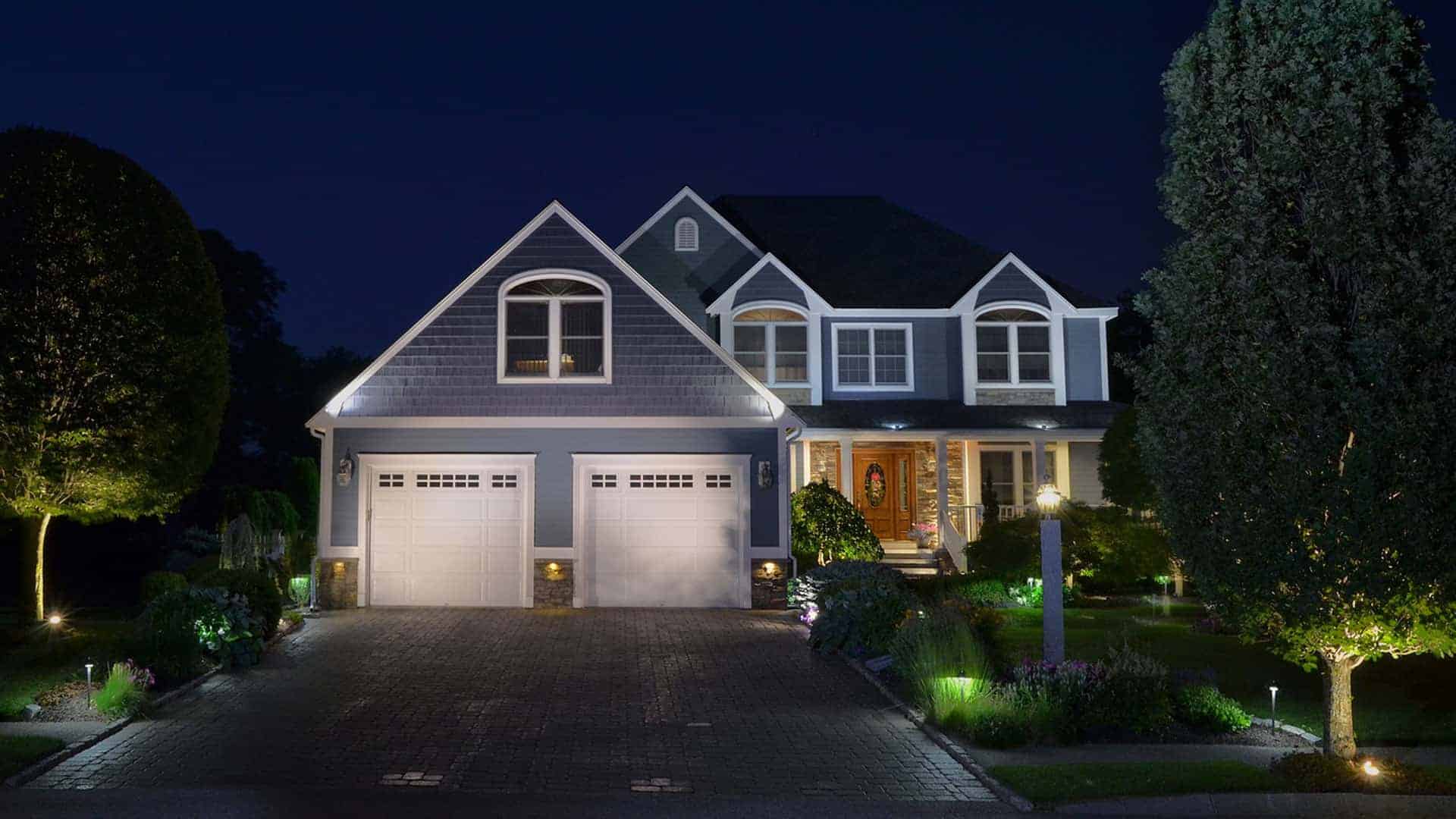 Outdoor Landscape Lighting Installation News P.J. Pappas Company