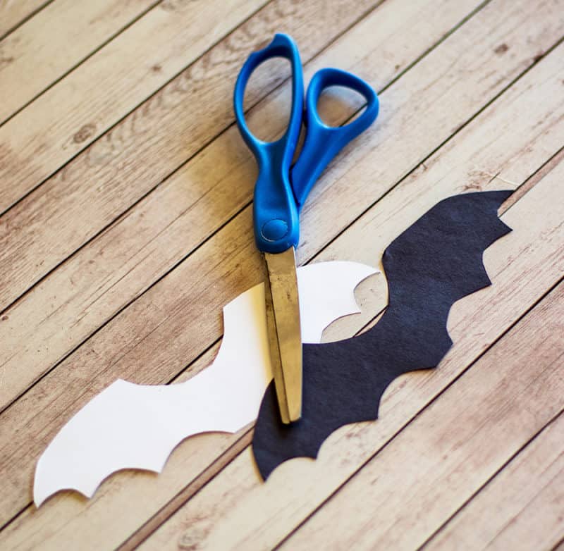 Halloween Toilet Paper Roll Bat Craft Fun Crafts for Kids