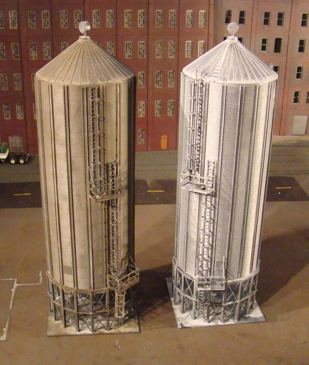 HO Scale Walthers Wet/Dry Bins PJs Train Shack