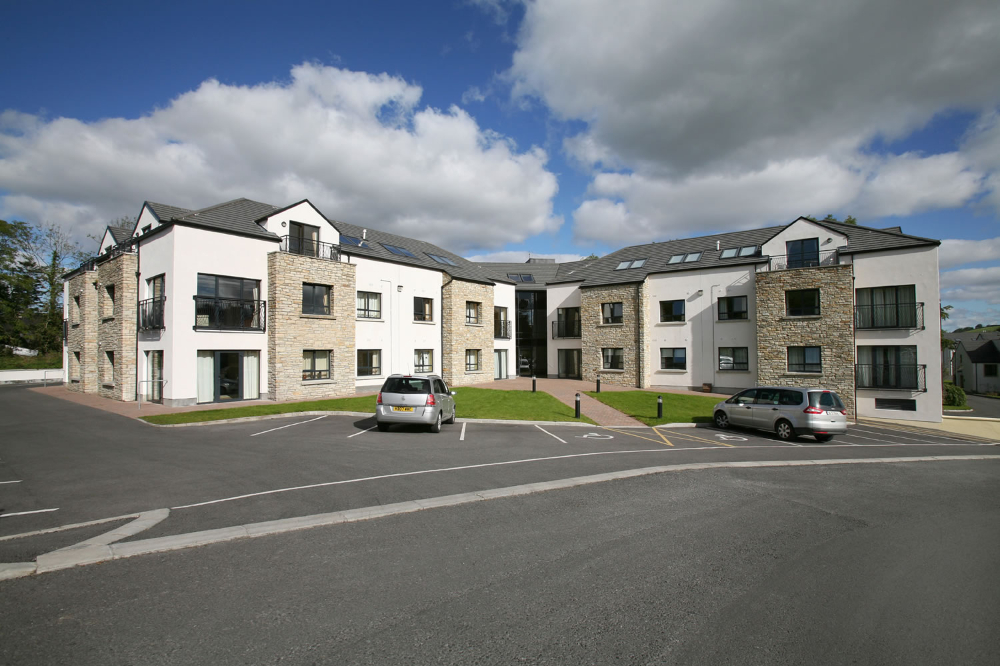 Millpark Apartments, Donegal Town Project by PJ Treacy & Sons, Uk