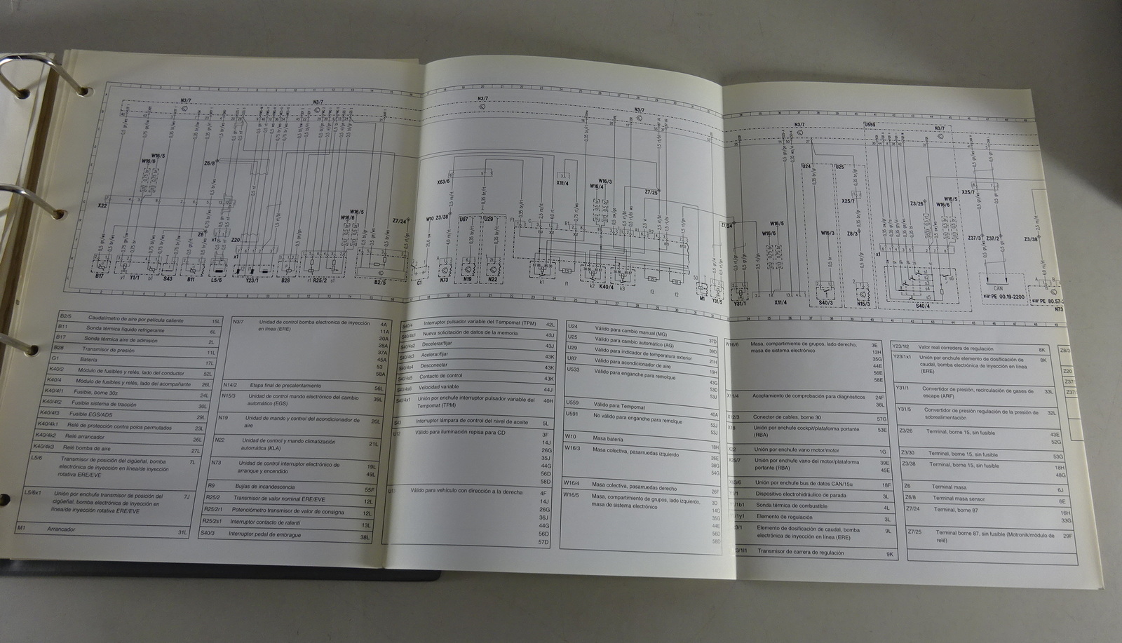 Esquemas eléctricos Mercedes Benz W210 Clase E + Estate 1995 2001