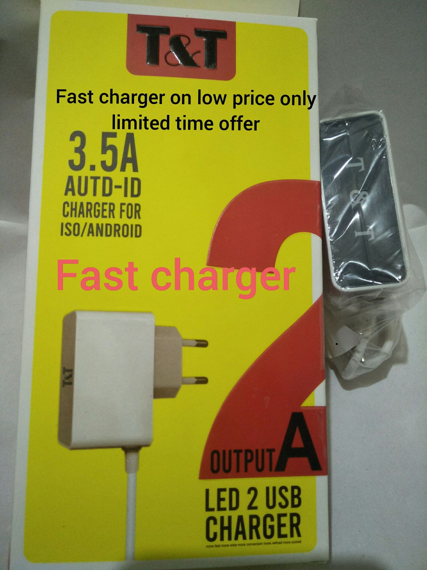 Universal Mobile Charger For All Mobile(2 Amp) Price in Pakistan View