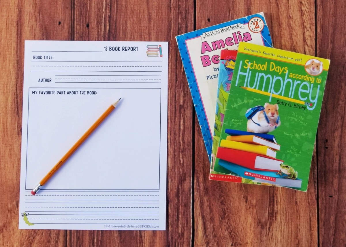Fun Book Report Templates For Kids PK1Kids Fun Book Report Templates For Kids PK1Kids