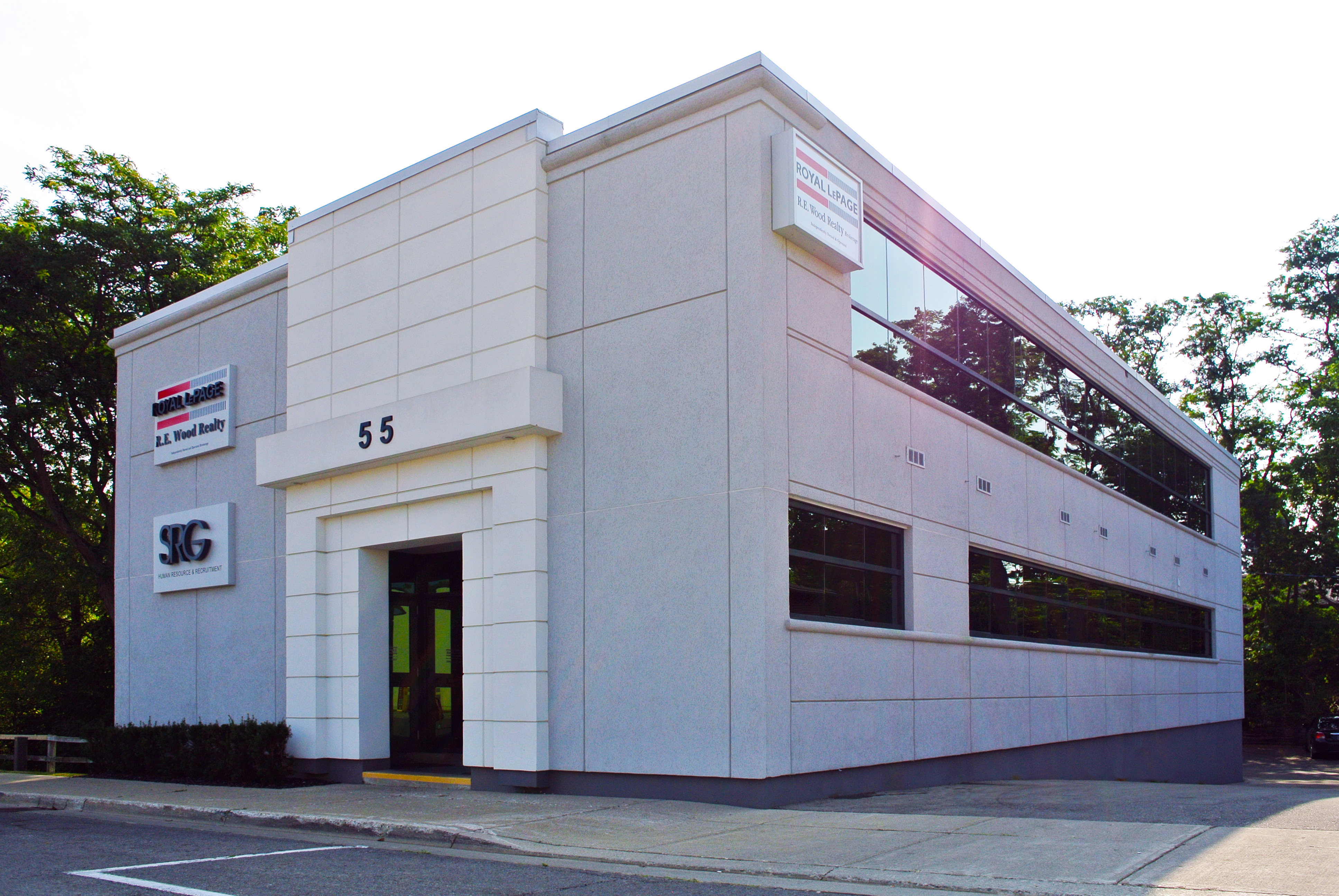 RE Wood Realty Office Construction by PK Construction