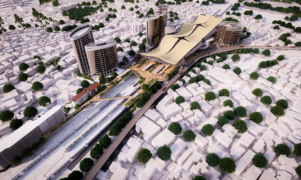 Railway Station, Thane project PK Das & Associates