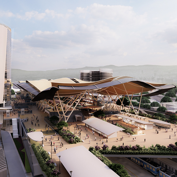 Railway Station, Thane project PK Das & Associates