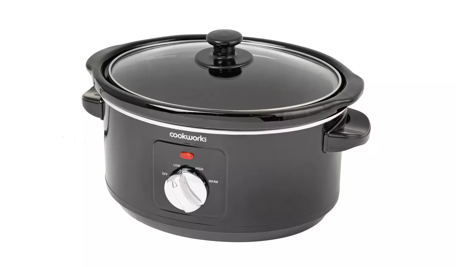 Slow Cooker Cookworks 6.5L Black 724/2524 PK Electronics Online
