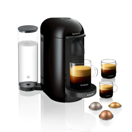Nespresso Vertuo Plus Coffee Machine Black US Version PK Electronics