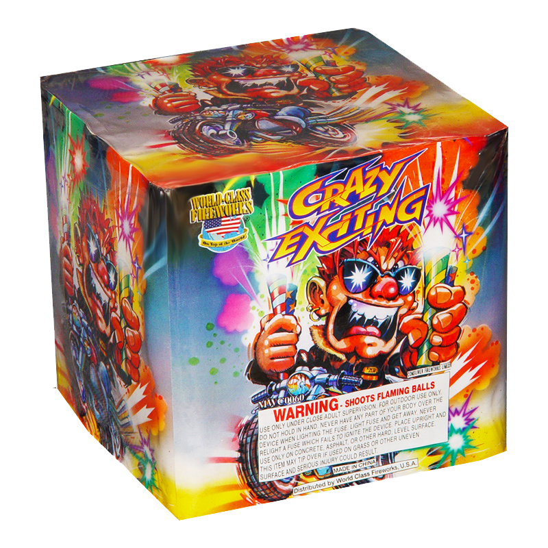 Crazy Exciting Powder Keg Fireworks