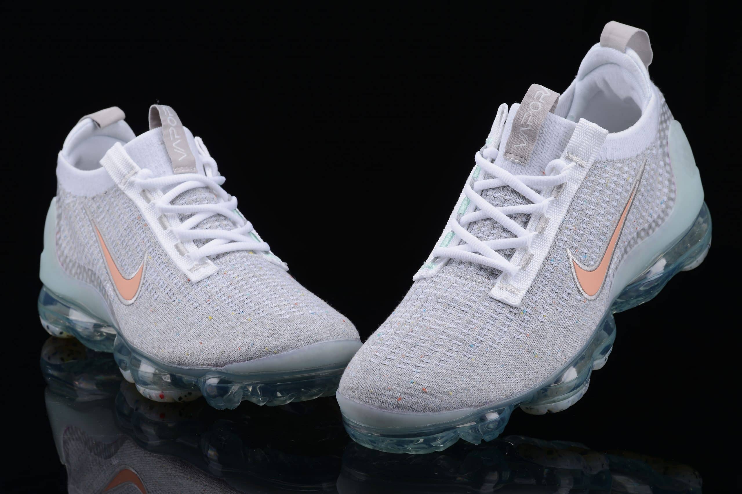 Air VaporMax 2021 Flyknit GS 'Pure Platinum Mint Foam' PkKicks