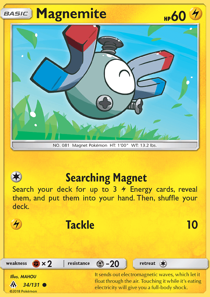 Magnemite (Forbidden Light FLI 34)