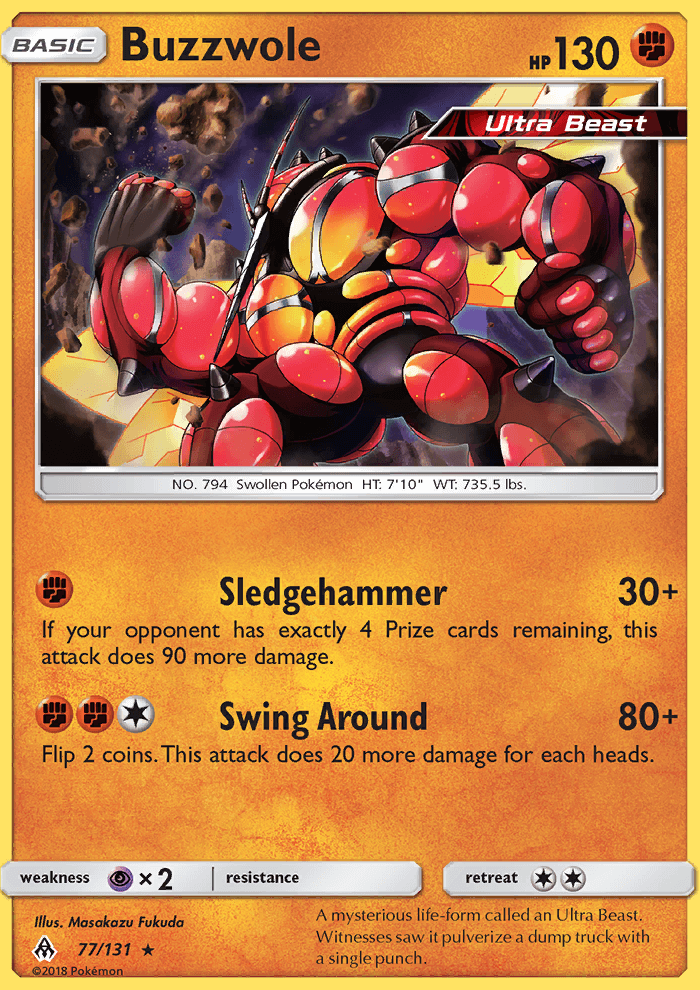 Buzzwole (Forbidden Light FLI 77)