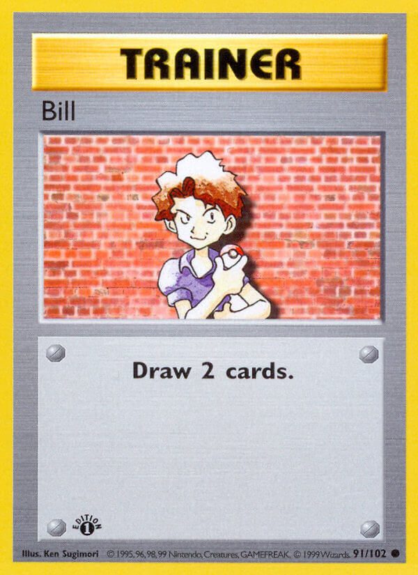 Bill (Base Set BS 91) — PkmnCards
