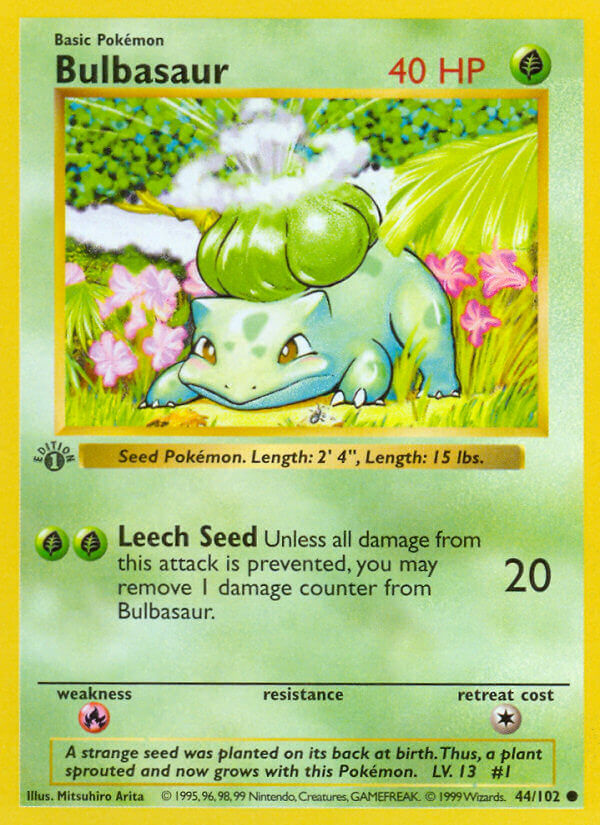 Bulbasaur (Base Set BS 44)
