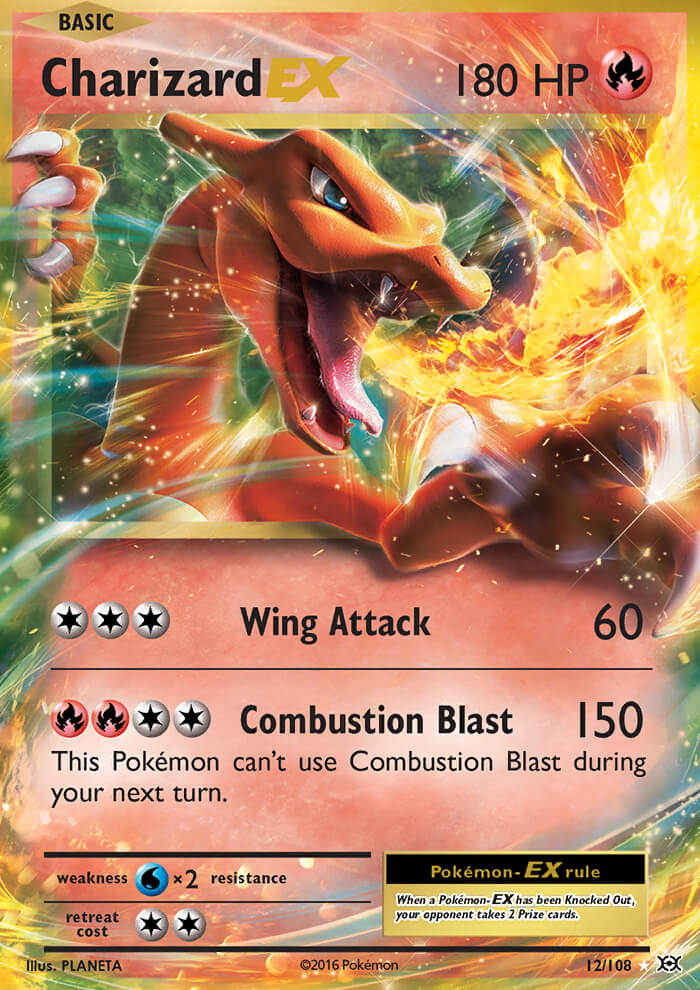 CharizardEX (Evolutions EVO 12) — PkmnCards