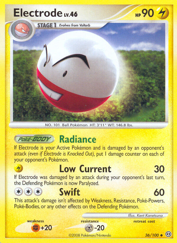 Electrode · Stormfront (SF) 36 ‹ PkmnCards