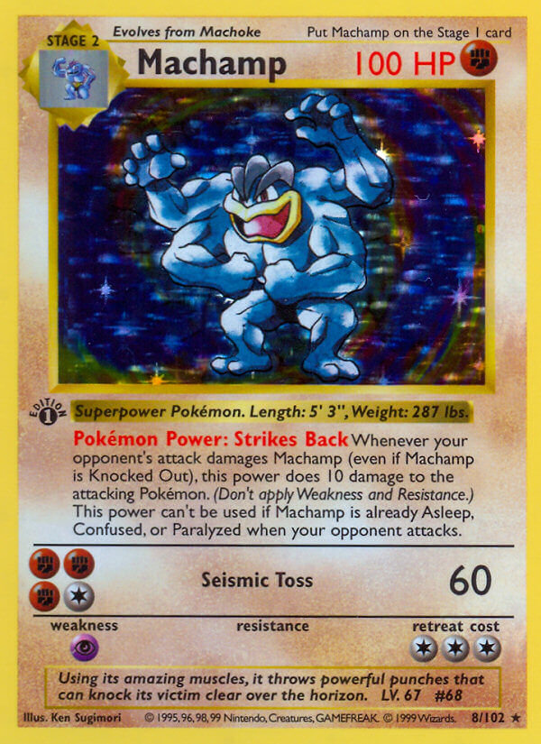 Machamp (Base Set BS 8)