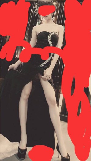 台湾のモデル全身