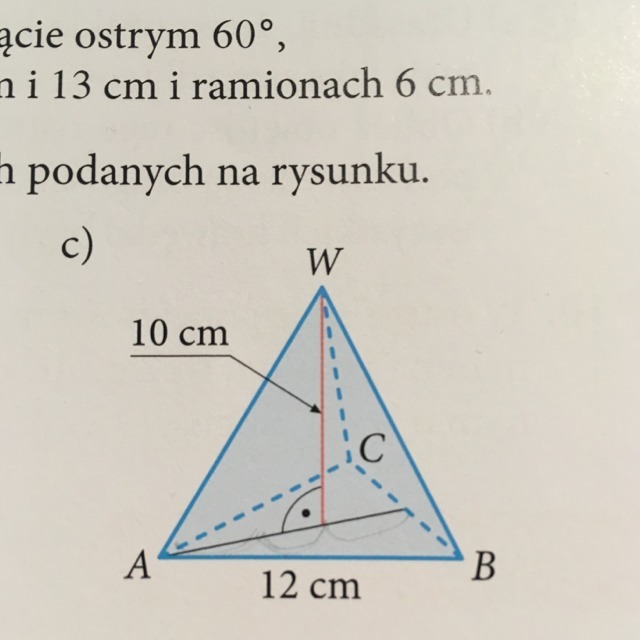 Oblicz Objętość Ostrosłupa Prawidłowego O Wymiarach Podanych Na Rysunku 2