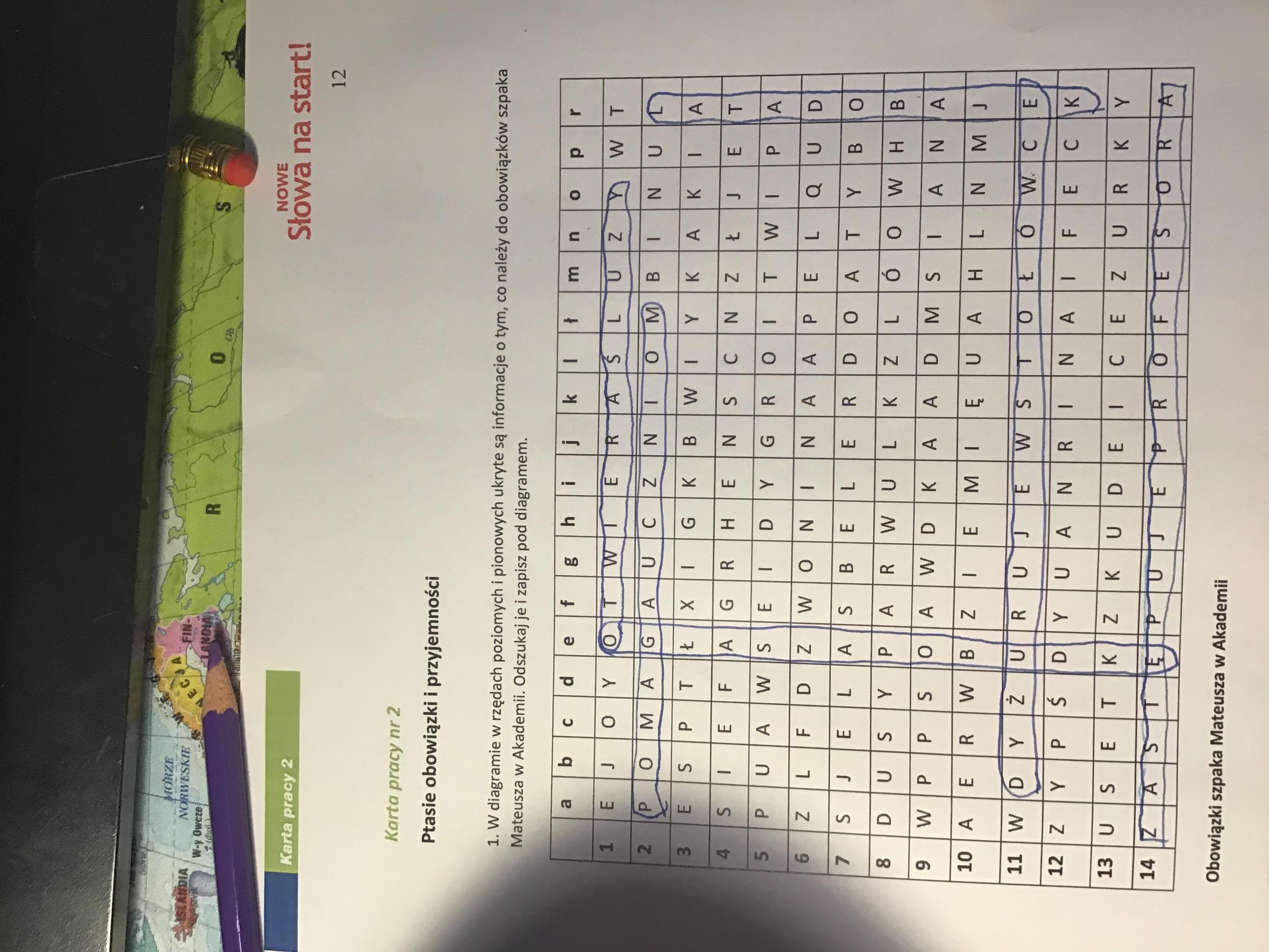 co należy do obowiązków szpaka mateusza w akademii Brainly.pl