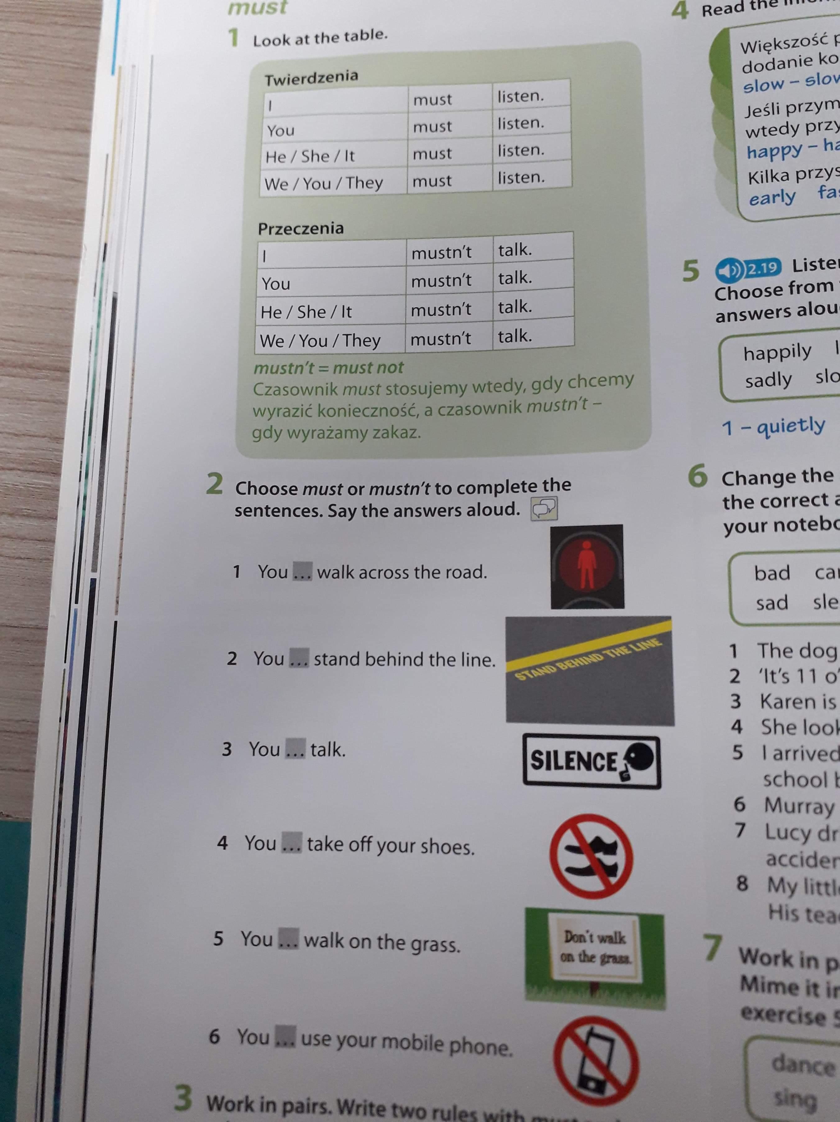 Pomóż ktoś cw2 oraz 1i2 z następnej strony Brainly.pl