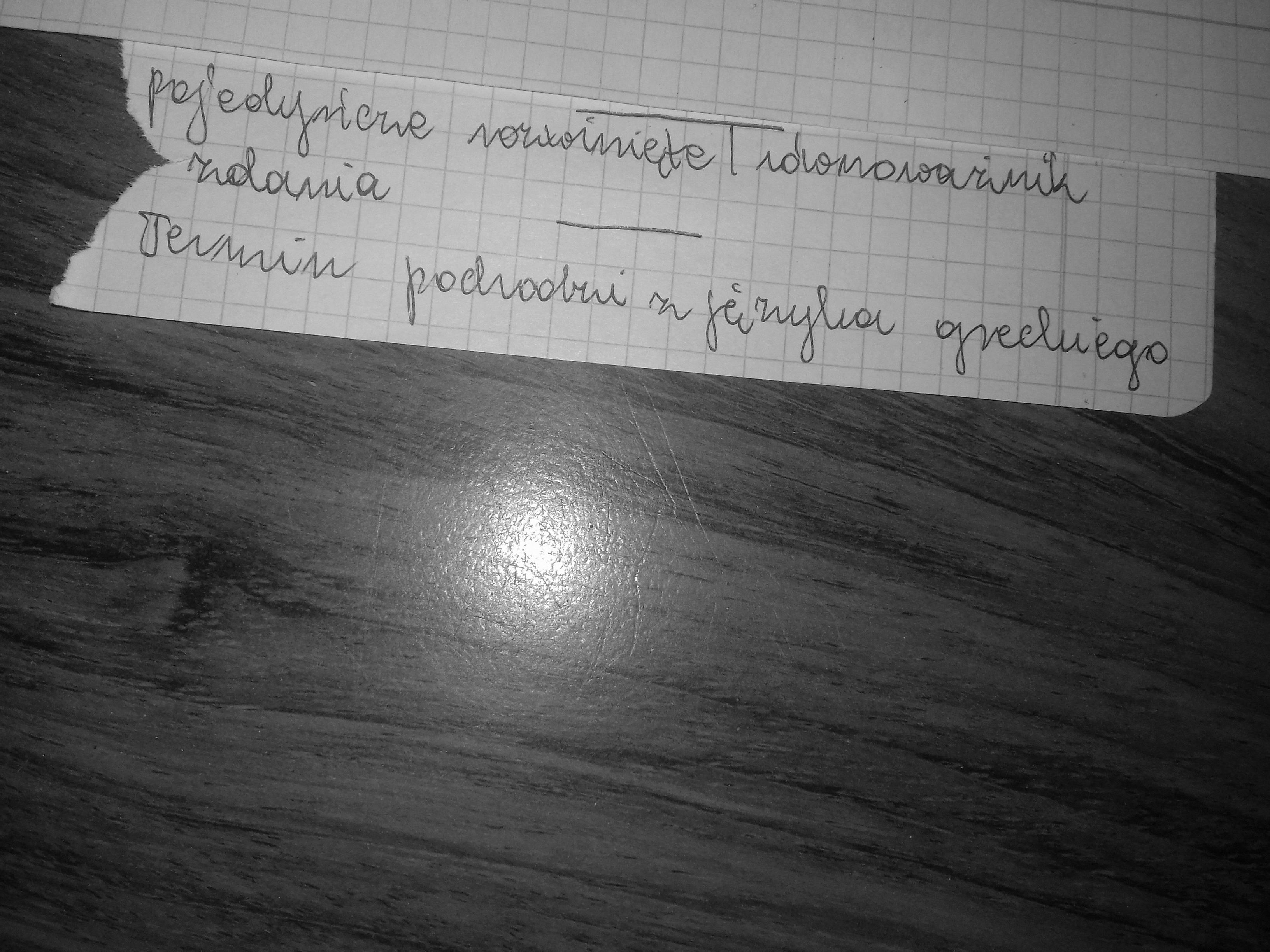 W Każdym Zdaniu Podkreśl Wyrazy Dwusylabowe