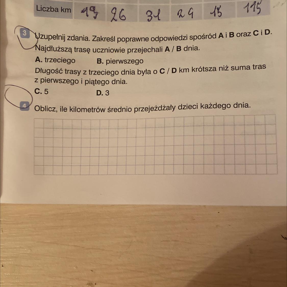 Uzupełnij Pytania Na Podstawie Odpowiedzi Do Zadania Piątego