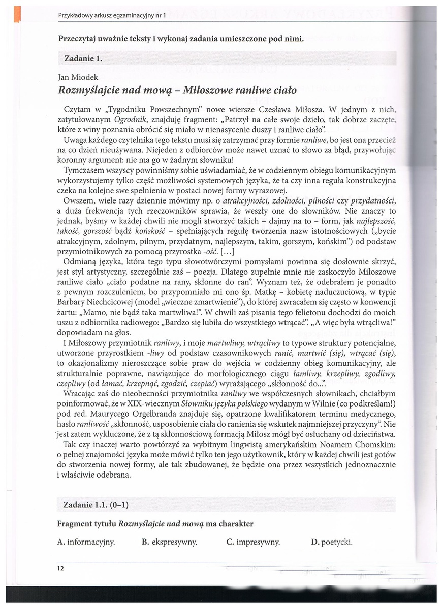 Przeczytaj tekst i odpowiedz na pytania. Brainly.pl