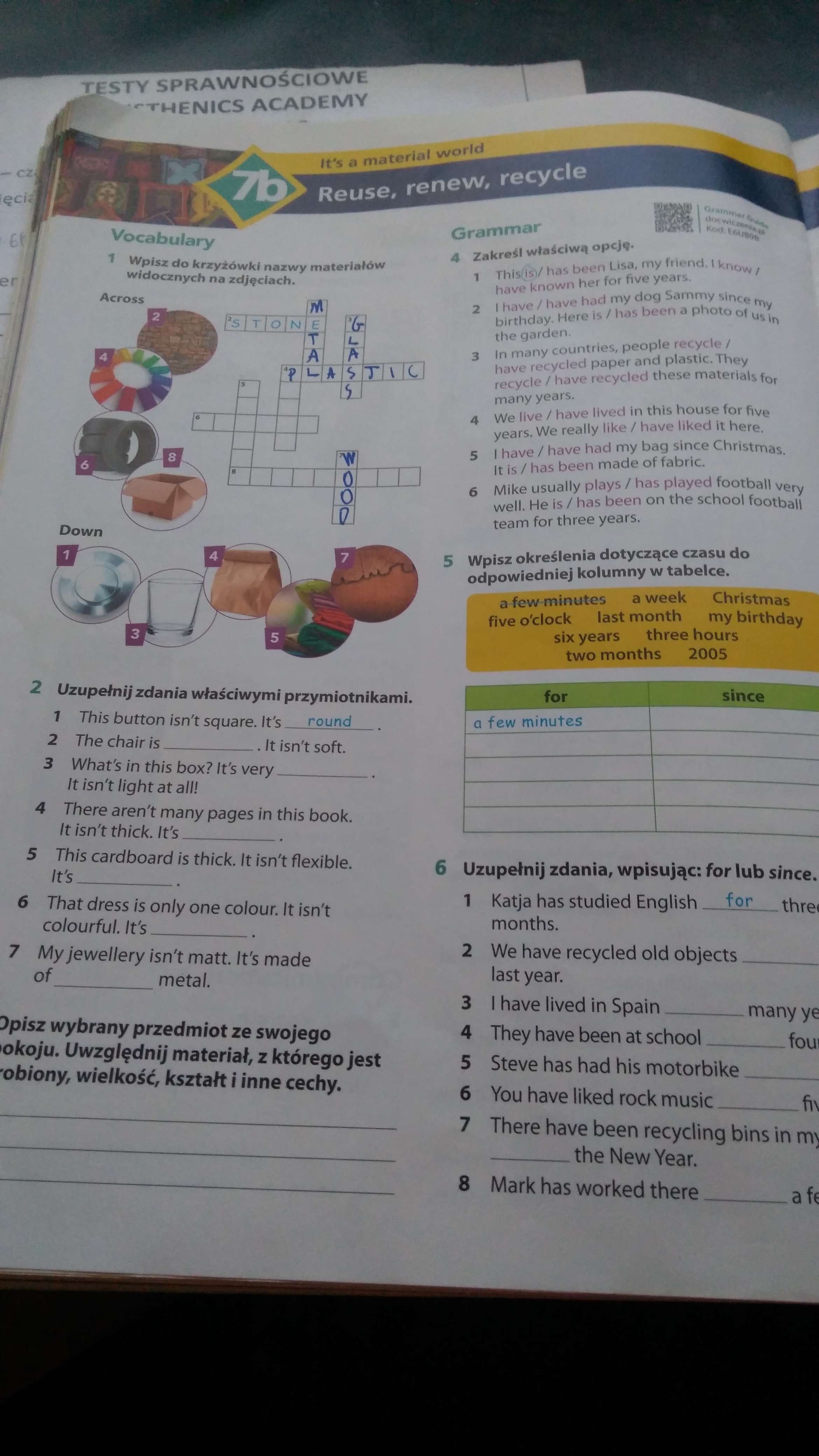Ćwiczenia z angielskiego Word Explorer klasa 6 str 66 Brainly.pl