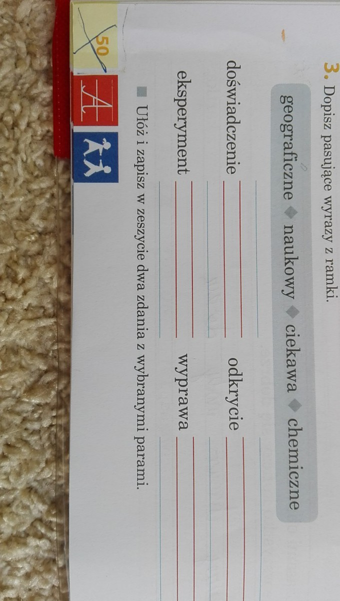 Ułóż i zapisz w zeszycie dwa zdania z wybranymi parami. Brainly.pl