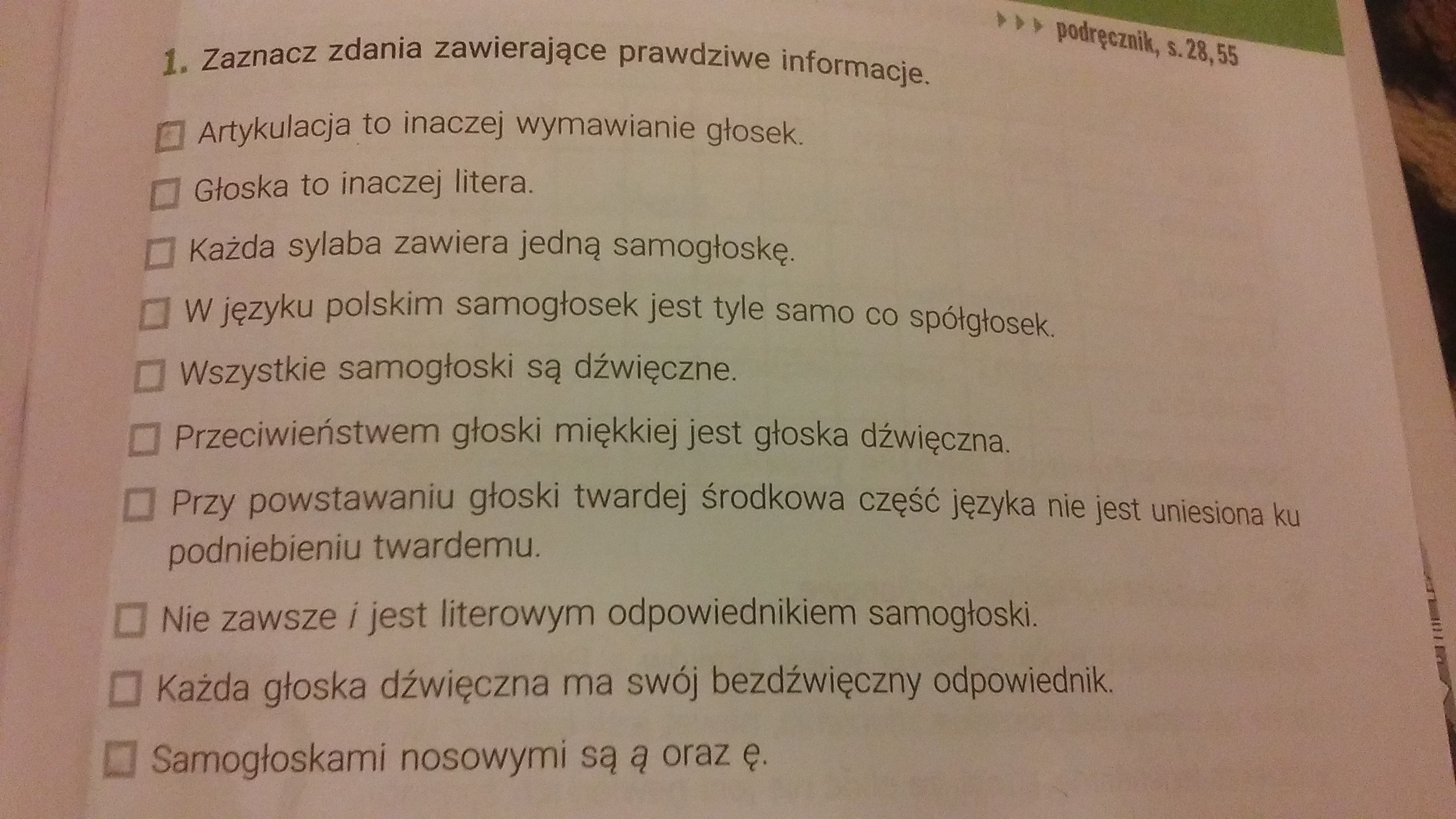 Język Polski klasa 7 ćwiczenia MIĘDZY NAMI strona 9 ćwiczenie 1,4