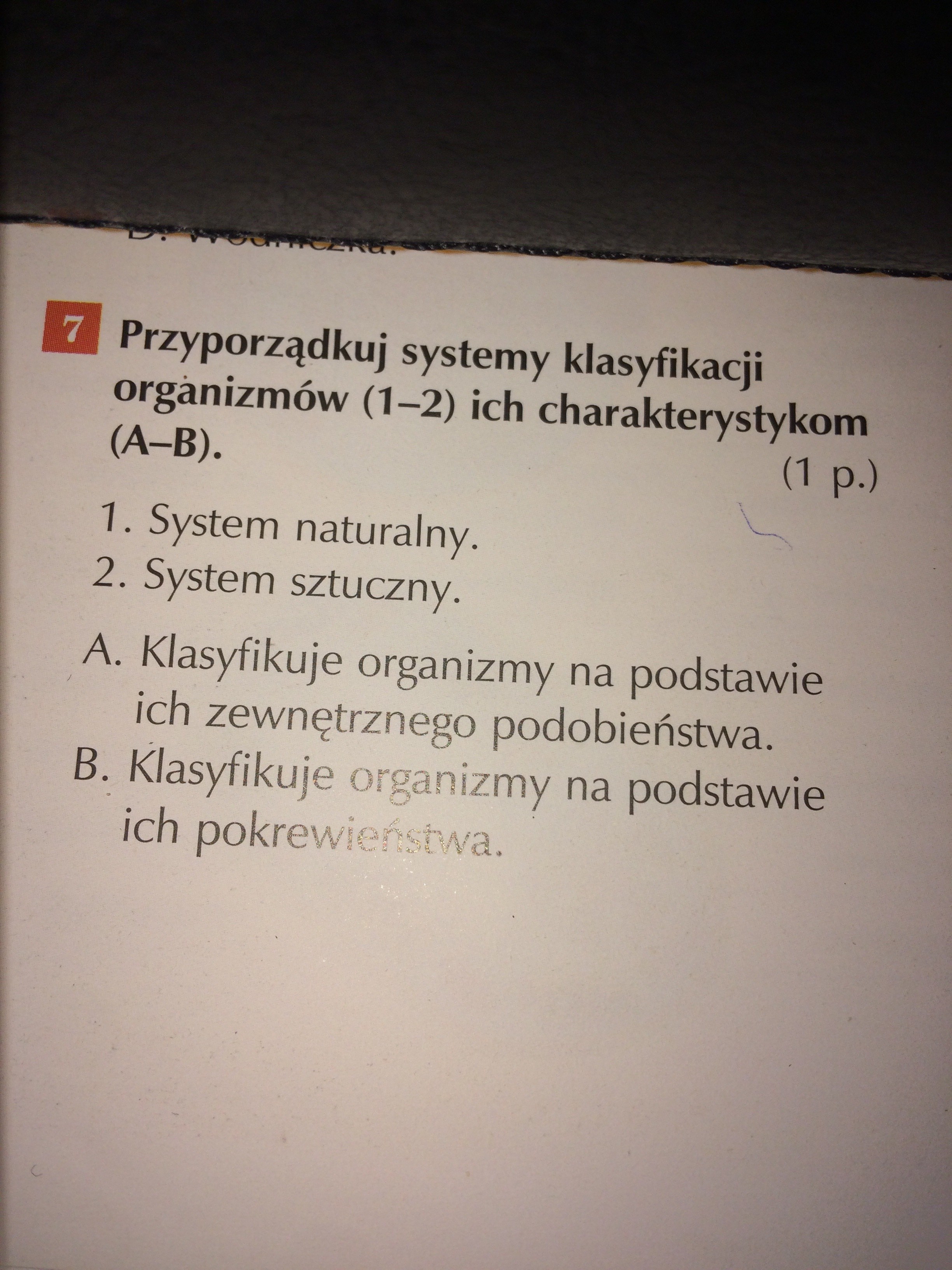 Prosze pomóżcie! BIologia 1 gimnazjum podręcznik strona 26 zadania 5,6