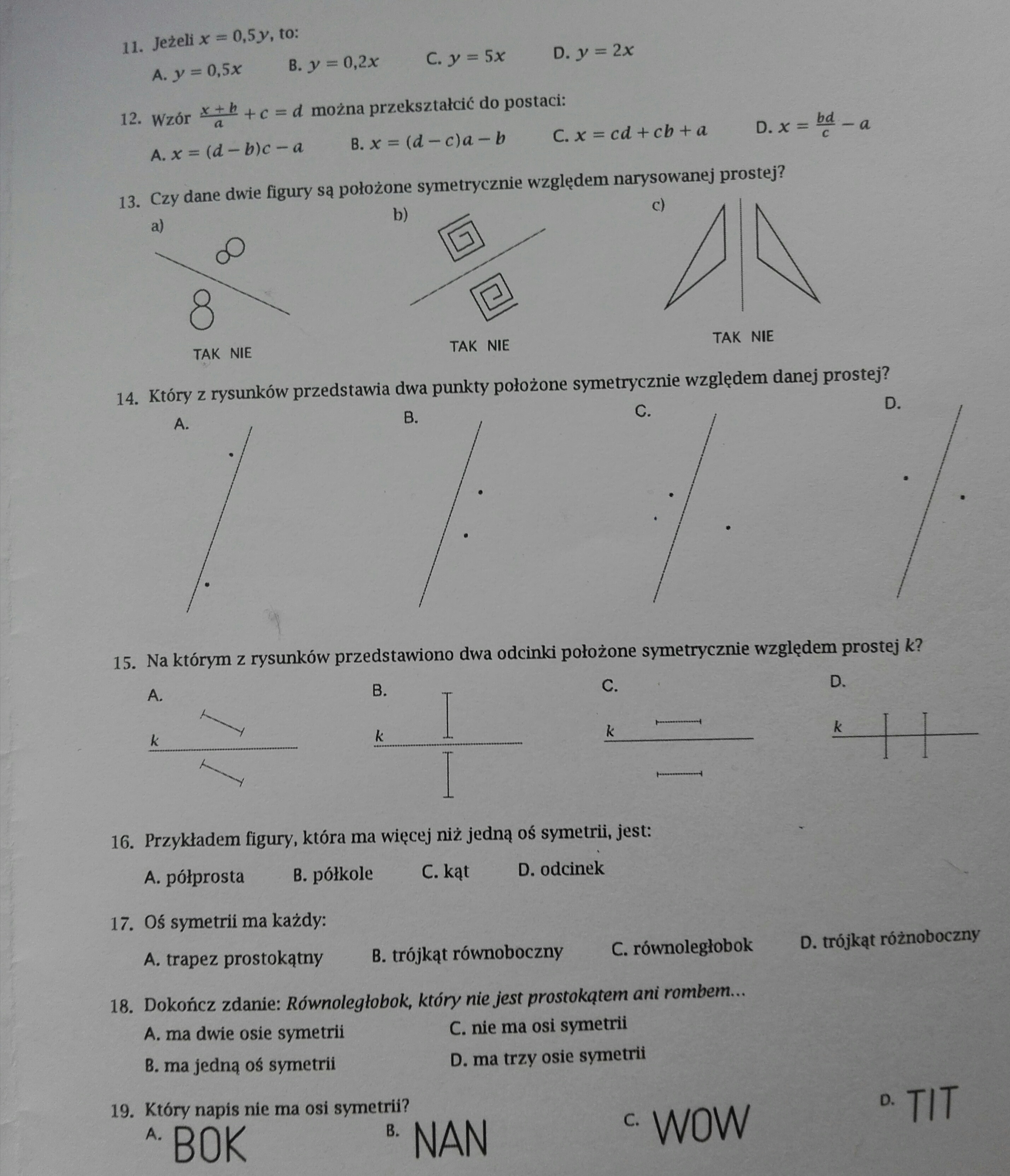 prosze o szybkie zrobienie zadan! z gory dzieki. Brainly.pl