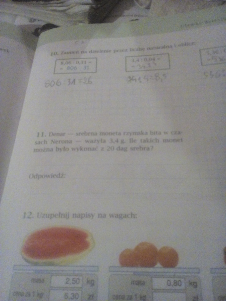 Denar srebrna rzymska bita w czasach Nerona ważyła 3,4 grama Ile