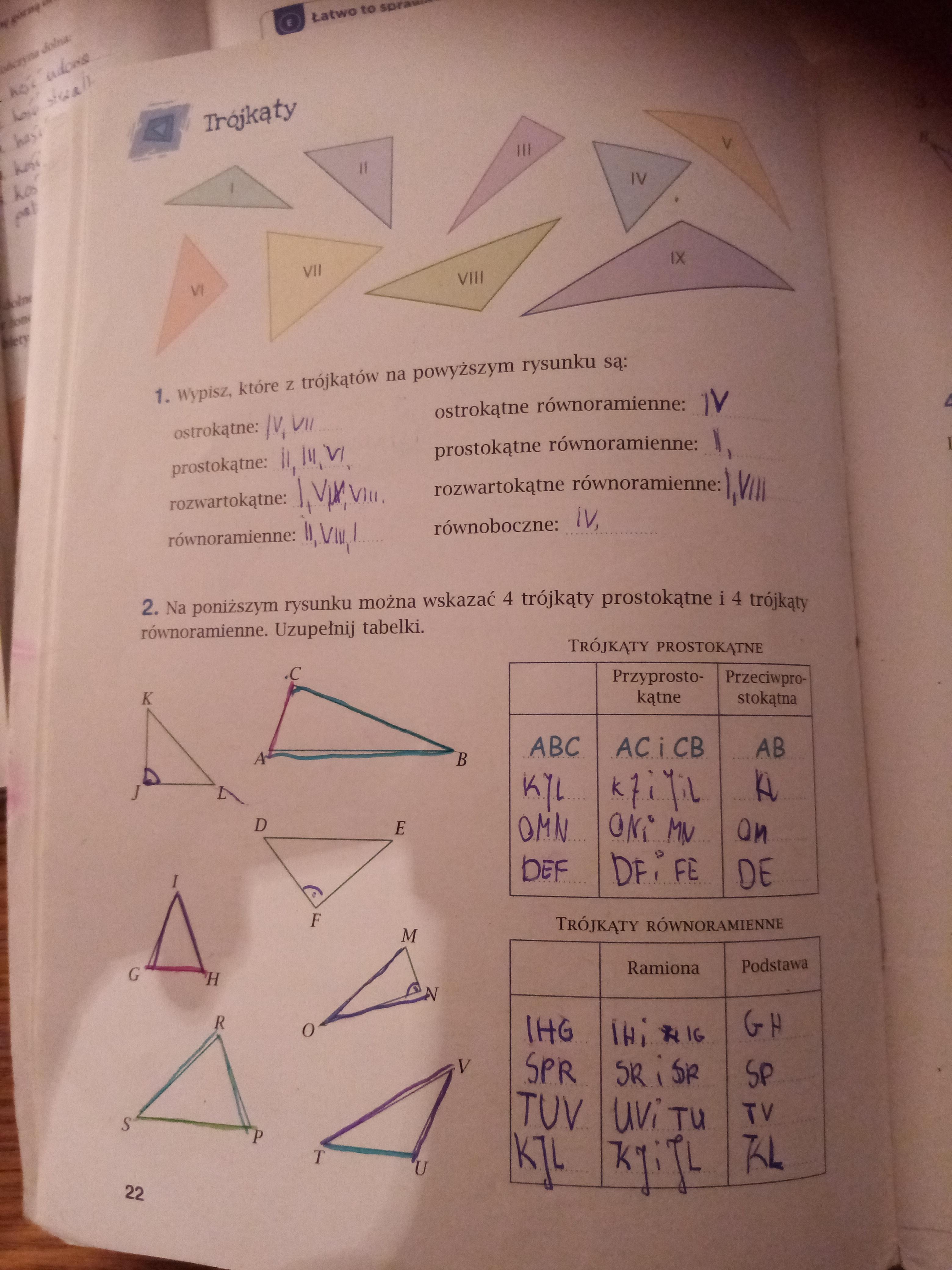 Proszę pomóżcie na teraz ćw 1 i 2 str 22 klasa 6 matematyka z plusem