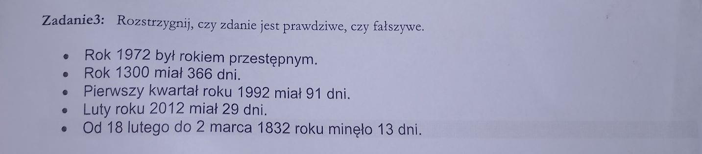 PLZ NA TERAZ DAJE NAJ!!!Zadanie3 Rozstrzygnij, czy zdanie jest