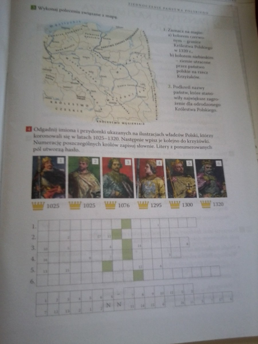 Temat 5 Zjednoczenie Państwa Polskiego Śladami Przeszłości 2 Potrzebne